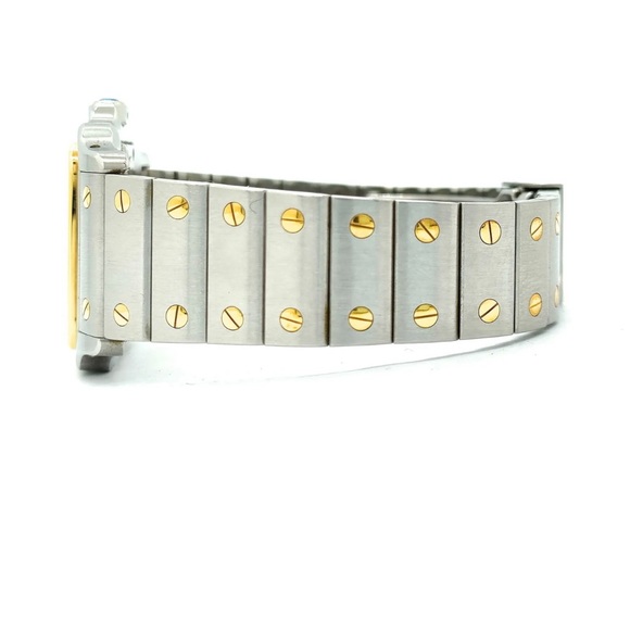 💯% AUTHENTIC Cartier Santos De Cartier Men's Luxury Watch Excellent EUC - Picture 9 of 11